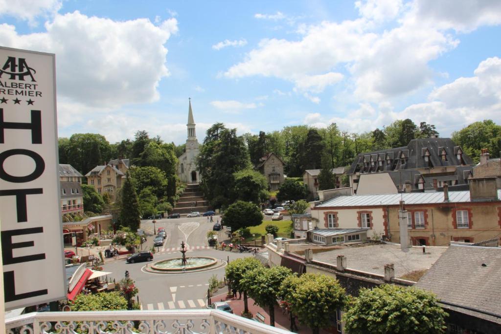 Albert Premier Hotel Bagnoles-de-l'Orne Exteriör bild